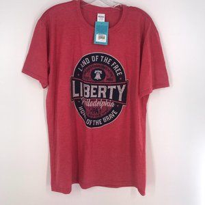NWT PHILADELPHIA LIBERTY TSHIRT